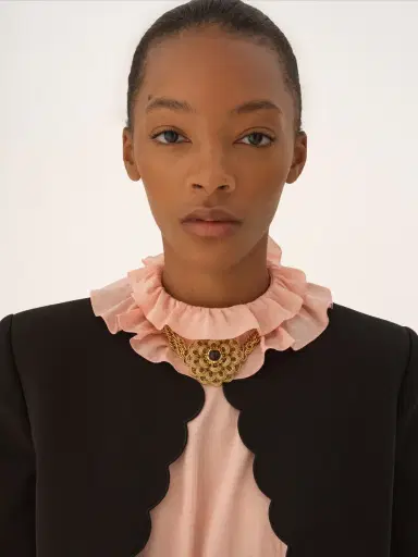 Chloé Cropped Spencer jacket in soft cavalry cotton | Thumbnail 7 Chloé Cropped Spencer jacket in soft cavalry cotton | Thumbnail 7