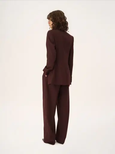 Chloé Single-breasted tailored jacket in wool gabardine | Thumbnail 5 Chloé Single-breasted tailored jacket in wool gabardine | Thumbnail 5