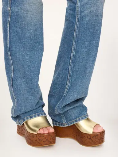 Chloé Maxime wedge sandal | Thumbnail 3 Chloé Maxime wedge sandal | Thumbnail 3