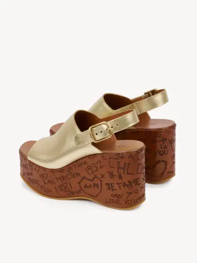 Chloé Maxime wedge sandal | Thumbnail 7 Chloé Maxime wedge sandal | Thumbnail 7