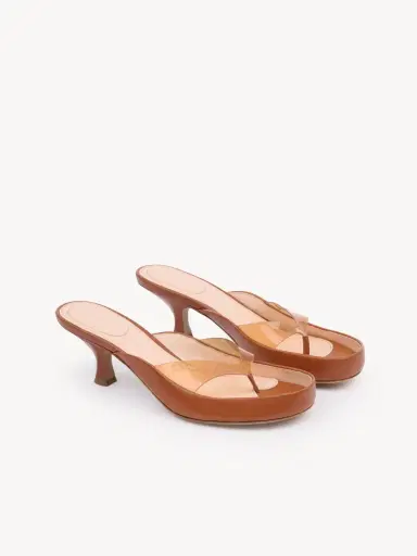 Chloé Junie heeled sandal | Thumbnail 4 Chloé Junie heeled sandal | Thumbnail 4