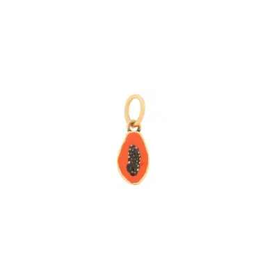 Chloé Papaya charm in brass | Thumbnail 1 Chloé Papaya charm in brass | Thumbnail 1