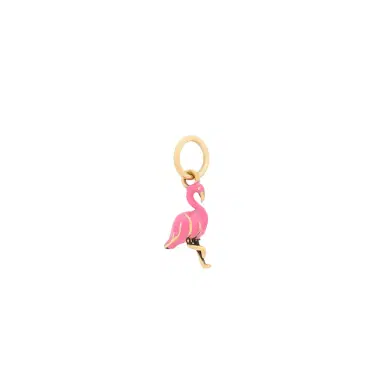 Chloé Flamingo charm in brass | Thumbnail 1 Chloé Flamingo charm in brass | Thumbnail 1