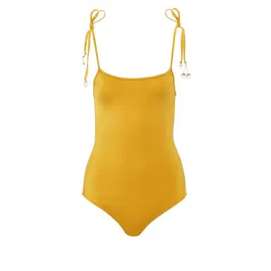 Chloé Knotted one-piece swimsuit | Thumbnail 1 Chloé Knotted one-piece swimsuit | Thumbnail 1