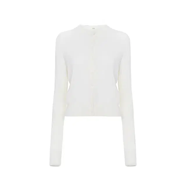 Fitted cardigan in a wool knit Fitted cardigan in a wool knit