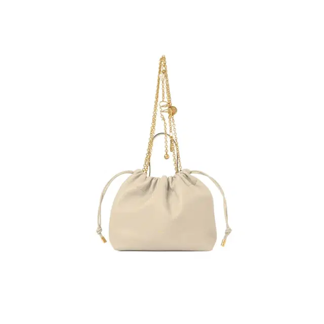 Small Chloé Icons shoulder bag with chain in soft leather Small Chloé Icons shoulder bag with chain in soft leather