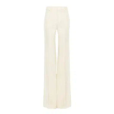 Chloé High-rise flared pants in wool grain de poudre | Thumbnail 1 Chloé High-rise flared pants in wool grain de poudre | Thumbnail 1