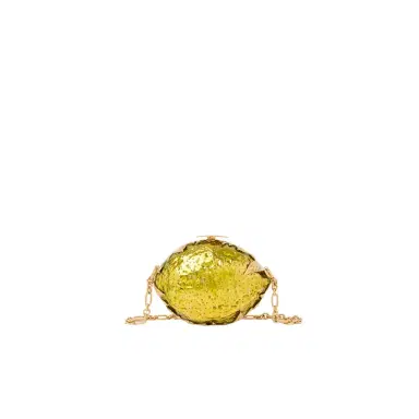 Chloé Chloé Tropicus lemon minaudière in brass | Thumbnail 1 Chloé Chloé Tropicus lemon minaudière in brass | Thumbnail 1