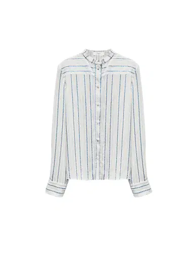 Chloé Fitted blouse in silk jacquard | Thumbnail 1 Chloé Fitted blouse in silk jacquard | Thumbnail 1