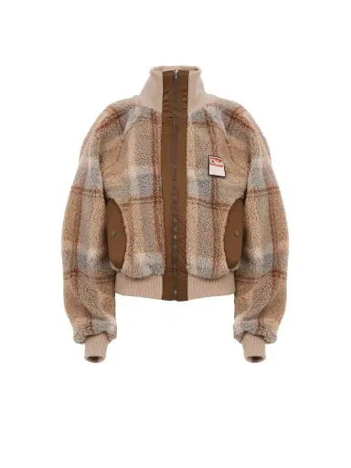 Chloé High-neck jacket in fleece | Thumbnail 1 Chloé High-neck jacket in fleece | Thumbnail 1