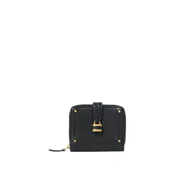 Chloé Paddington bifold wallet in grained leather | Thumbnail 1 Chloé Paddington bifold wallet in grained leather | Thumbnail 1