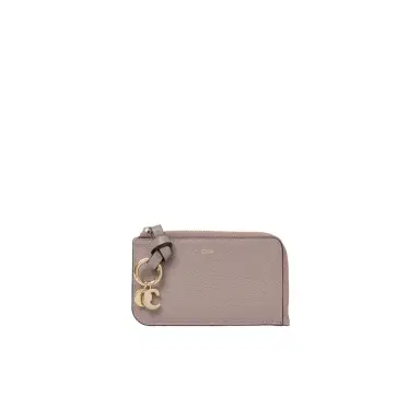 Chloé Alphabet wallet in grained leather | Thumbnail 1 Chloé Alphabet wallet in grained leather | Thumbnail 1