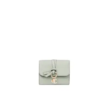 Chloé Small Alphabet tri-fold in grained leather | Thumbnail 1 Chloé Small Alphabet tri-fold in grained leather | Thumbnail 1