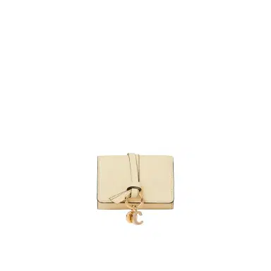 Chloé Mini Alphabet tri-fold in grained leather | Thumbnail 1 Chloé Mini Alphabet tri-fold in grained leather | Thumbnail 1