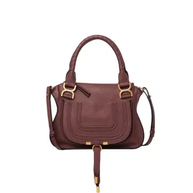 Chloé Small Marcie bag in grained leather | Thumbnail 1 Chloé Small Marcie bag in grained leather | Thumbnail 1