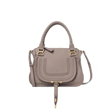 Chloé Small Marcie bag in grained leather | Thumbnail 1 Chloé Small Marcie bag in grained leather | Thumbnail 1