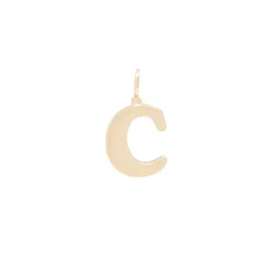 Chloé Alphabet letter C charm in brass | Thumbnail 1 Chloé Alphabet letter C charm in brass | Thumbnail 1