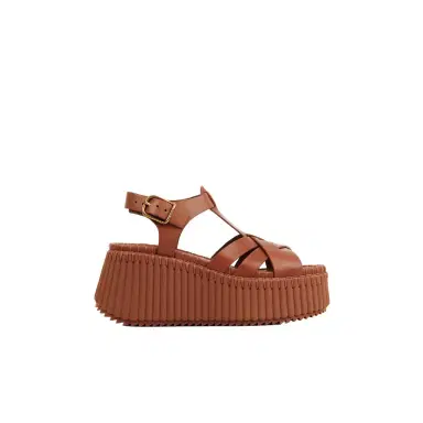 Chloé Nama wedge sandal | Thumbnail 1 Chloé Nama wedge sandal | Thumbnail 1