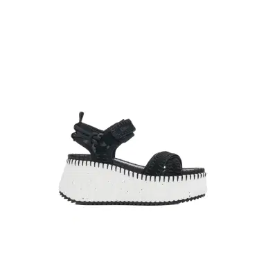 Chloé Nama wedge sandal | Thumbnail 1 Chloé Nama wedge sandal | Thumbnail 1
