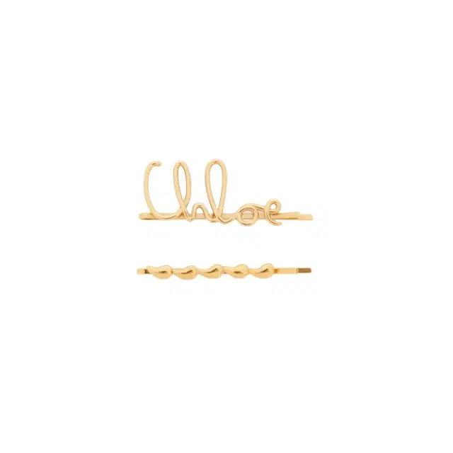 The Chloé Iconic hair clips set The Chloé Iconic hair clips set