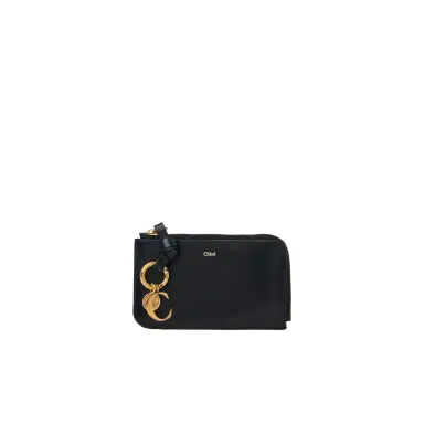 Chloé Alphabet wallet in shiny leather | Thumbnail 1 Chloé Alphabet wallet in shiny leather | Thumbnail 1