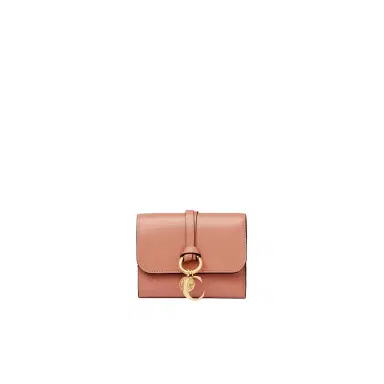 Chloé Small Alphabet tri-fold in shiny leather | Thumbnail 1 Chloé Small Alphabet tri-fold in shiny leather | Thumbnail 1