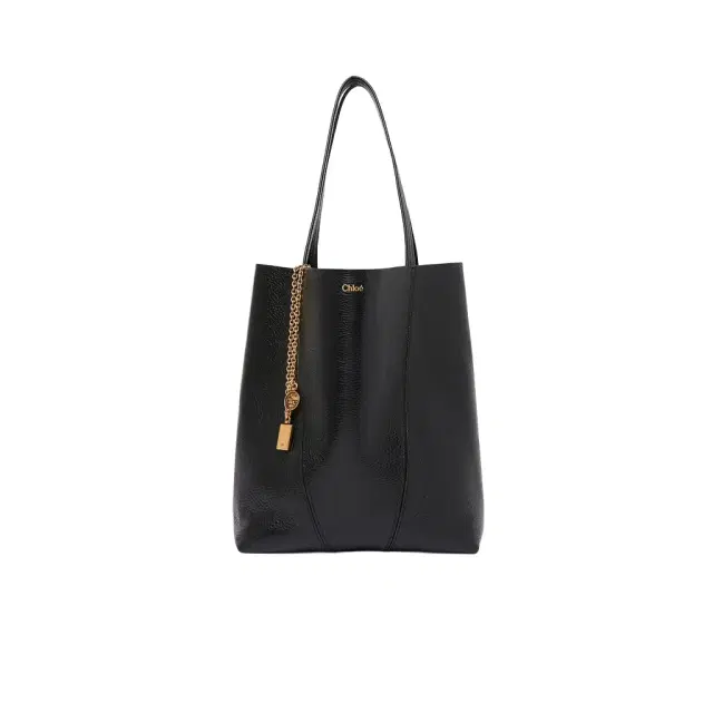 Chloé Spin tote bag in grained leather Chloé Spin tote bag in grained leather