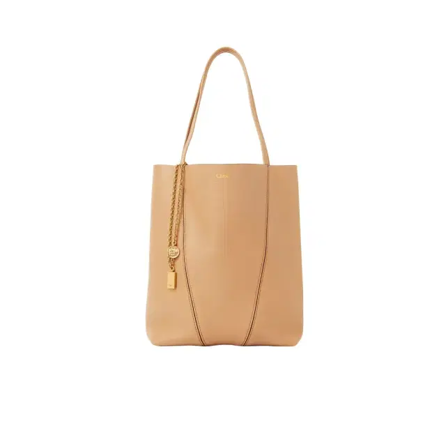 Chloé Spin tote bag in grained leather Chloé Spin tote bag in grained leather
