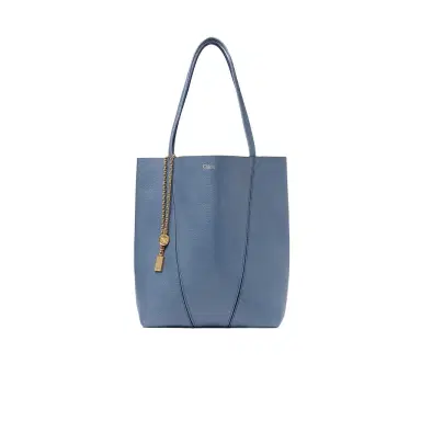 Chloé Chloé Spin tote bag in grained leather | Thumbnail 1 Chloé Chloé Spin tote bag in grained leather | Thumbnail 1