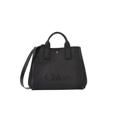 Chloé Chloé Carry tote bag in canvas | Thumbnail 1 Chloé Chloé Carry tote bag in canvas | Thumbnail 1
