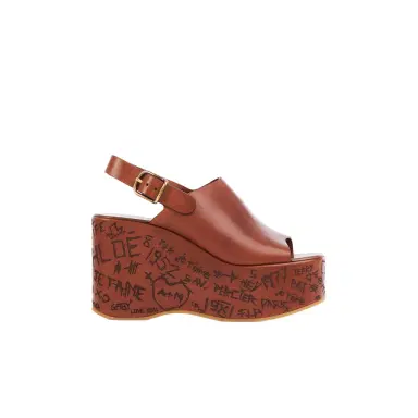 Chloé Maxime wedge sandal | Thumbnail 1 Chloé Maxime wedge sandal | Thumbnail 1