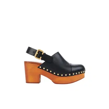 Chloé Jeannette wedge clog | Thumbnail 1 Chloé Jeannette wedge clog | Thumbnail 1