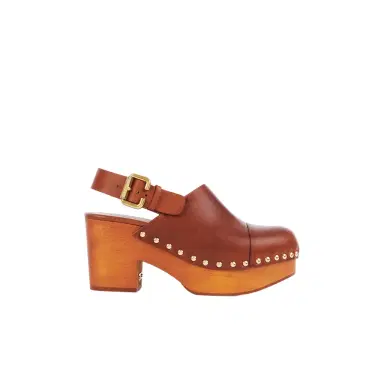 Chloé Jeannette wedge clog | Thumbnail 1 Chloé Jeannette wedge clog | Thumbnail 1