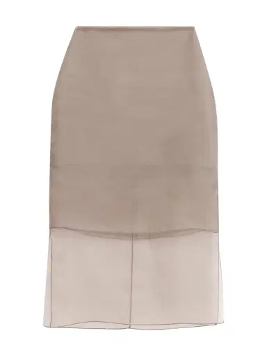 Brandon Maxwell Brett Silk Organza Pencil Skirt | Thumbnail 1 Brandon Maxwell Brett Silk Organza Pencil Skirt | Thumbnail 1