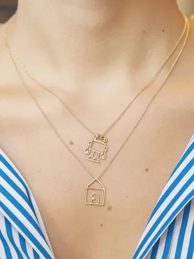Aliita Casita Brillante Necklace | Thumbnail 2 Aliita Casita Brillante Necklace | Thumbnail 2
