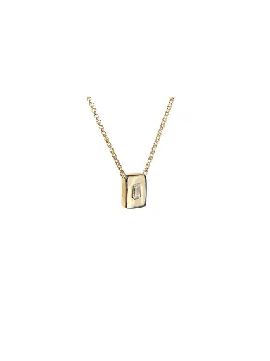aligrace Diamond Nugget Necklace | Thumbnail 3 aligrace Diamond Nugget Necklace | Thumbnail 3
