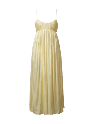 Tove Katrine Pleated Satin Maxi Dress | Thumbnail 1 Tove Katrine Pleated Satin Maxi Dress | Thumbnail 1