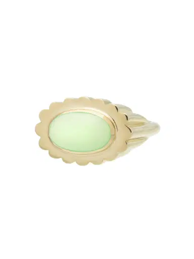 Aliita Margarita Chrysophrase Cabochon Ring | Thumbnail 1 Aliita Margarita Chrysophrase Cabochon Ring | Thumbnail 1