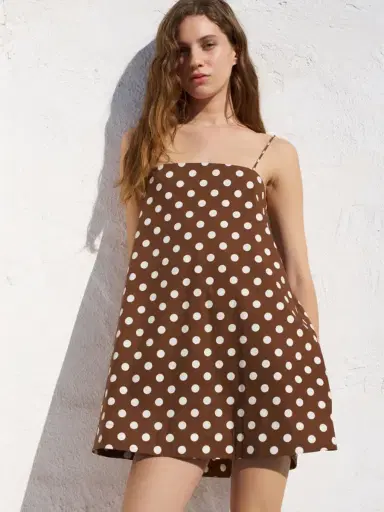 CAROLINE CONSTAS Mattea Cotton Mini Dress | Thumbnail 2 CAROLINE CONSTAS Mattea Cotton Mini Dress | Thumbnail 2