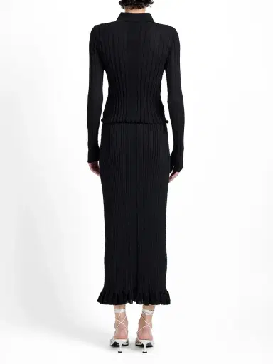 Proenza Schouler Monet Fine Knit Midi Skirt | Thumbnail 4 Proenza Schouler Monet Fine Knit Midi Skirt | Thumbnail 4
