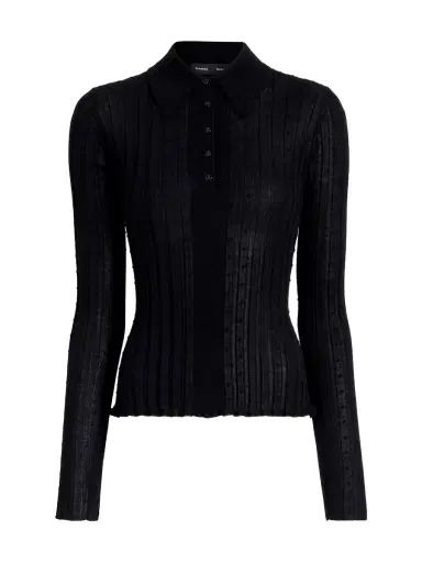 Proenza Schouler Monet Fine Knit Top | Thumbnail 1 Proenza Schouler Monet Fine Knit Top | Thumbnail 1