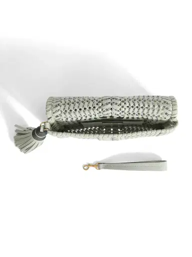 Anya Hindmarch Neeson Tassel Clutch | Thumbnail 4 Anya Hindmarch Neeson Tassel Clutch | Thumbnail 4