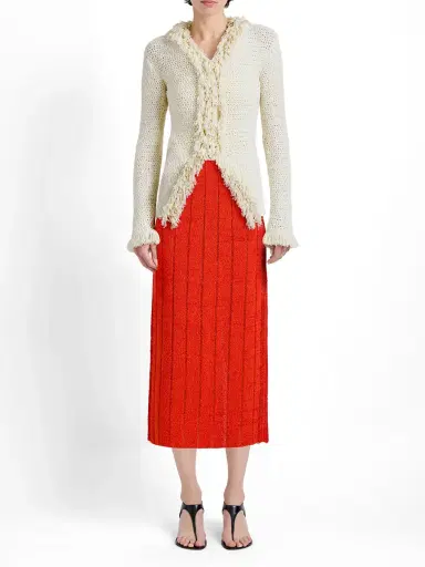 Proenza Schouler Nilo Top in Textured Wool Jacquard | Thumbnail 2 Proenza Schouler Nilo Top in Textured Wool Jacquard | Thumbnail 2