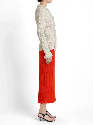 Proenza Schouler Nilo Top in Textured Wool Jacquard | Thumbnail 3 Proenza Schouler Nilo Top in Textured Wool Jacquard | Thumbnail 3