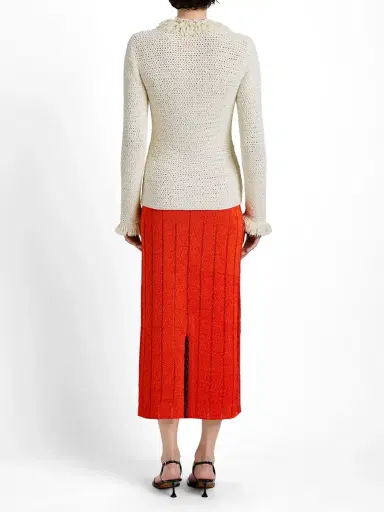 Proenza Schouler Nilo Top in Textured Wool Jacquard | Thumbnail 4 Proenza Schouler Nilo Top in Textured Wool Jacquard | Thumbnail 4