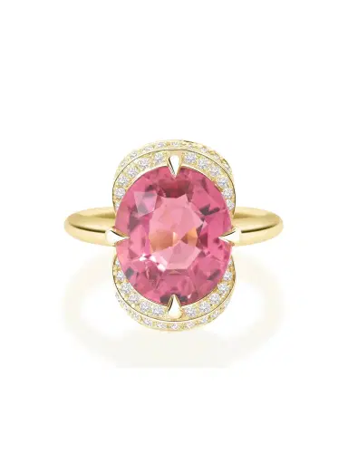 YI COLLECTION Pink Tourmaline Aurora Supreme Ring | Thumbnail 1 YI COLLECTION Pink Tourmaline Aurora Supreme Ring | Thumbnail 1