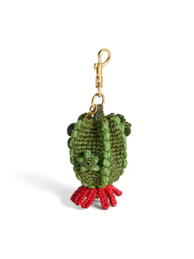Anya Hindmarch Raffia Cactus Charm | Thumbnail 2 Anya Hindmarch Raffia Cactus Charm | Thumbnail 2