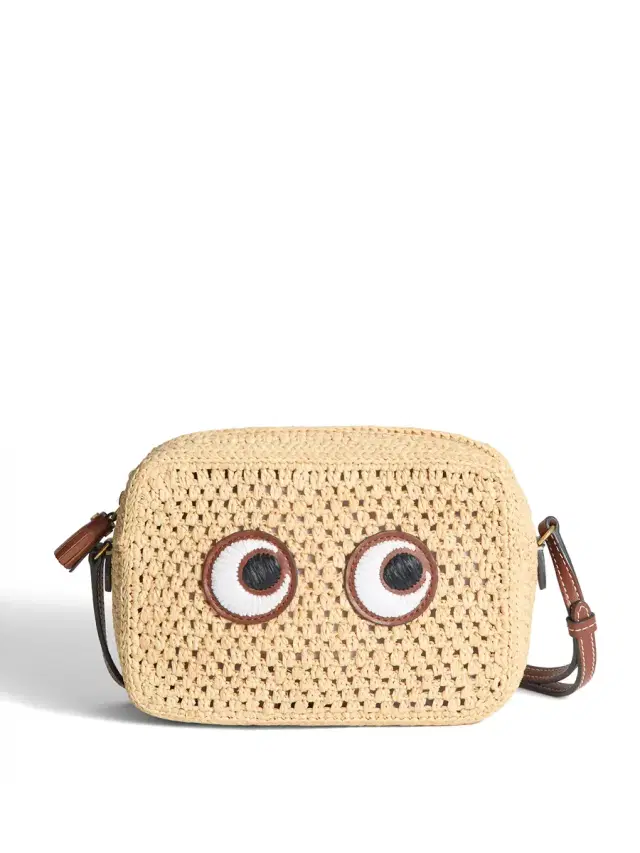 Raffia Eyes Crossbody Bag Raffia Eyes Crossbody Bag