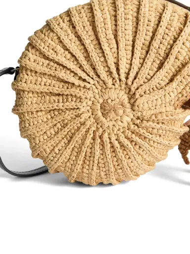 Anya Hindmarch Raffia Hermit Crab Crossbody Bag | Thumbnail 4 Anya Hindmarch Raffia Hermit Crab Crossbody Bag | Thumbnail 4
