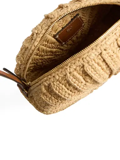 Anya Hindmarch Raffia Hermit Crab Crossbody Bag | Thumbnail 5 Anya Hindmarch Raffia Hermit Crab Crossbody Bag | Thumbnail 5